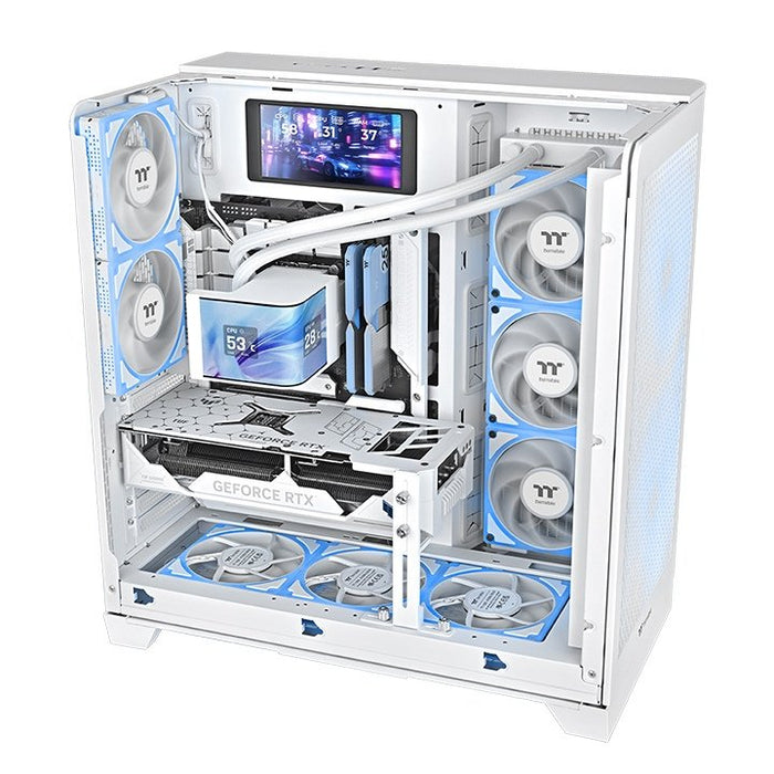 Refrigeración Líquida Cpu K Thermaltake Magcurve 360 Ultra Snow All-In-One Liquid Cooler System Argb Fan
