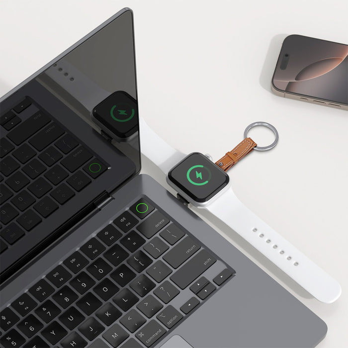 EAN 4252011911479 - 4smarts 541476 cargador de dispositivo móvil Reloj inteligente Marrón, Plata, Blanco USB Cargador inalámb imagen 8