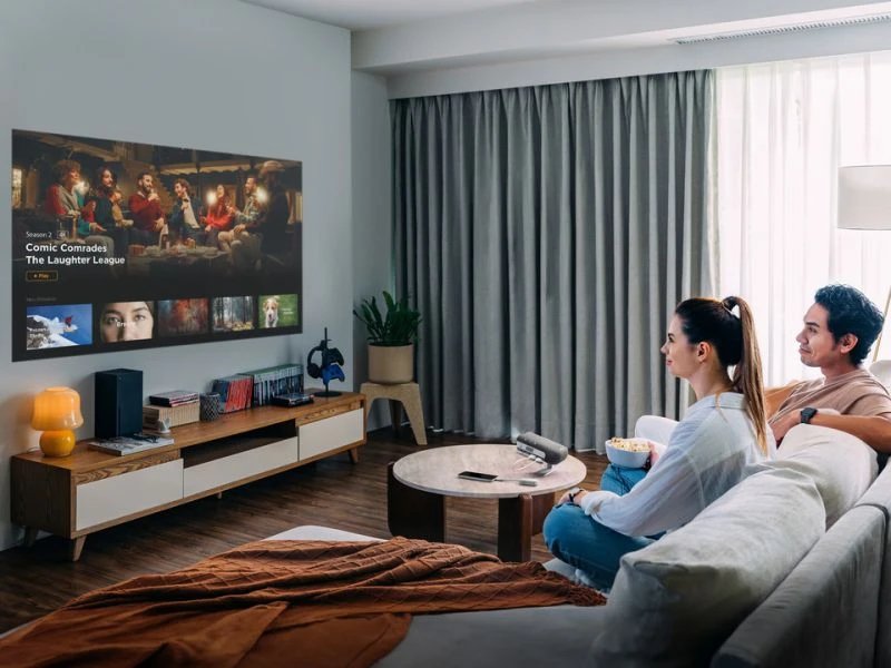 Viewsonic M1x Projector Wvga 300al Led Hdmi X1 Usb-C X1 Speaker 3wx2 Built In Battery Wifi