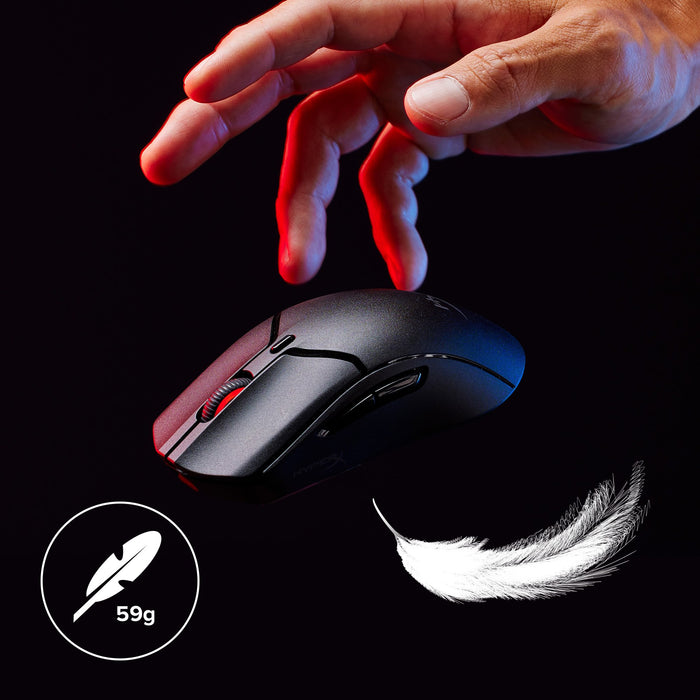 EAN 0197192120217 - HyperX Pulsefire Haste 2 Mini Wireless Black Gaming Mouse ratón Juego Ambidextro RF Wireless + Bluetooth  imagen 13