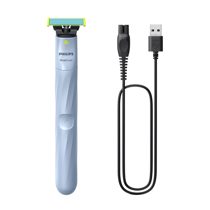 EAN 4337271249651 - Philips Norelco OneBlade QP1324/20 afeitadora Máquina de afeitar de láminas Azul imagen 2