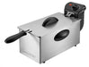 EAN 4006160636840 - Clatronic 263684 freidora Sencillo Independiente 2000 W Negro, Acero inoxidable imagen 1