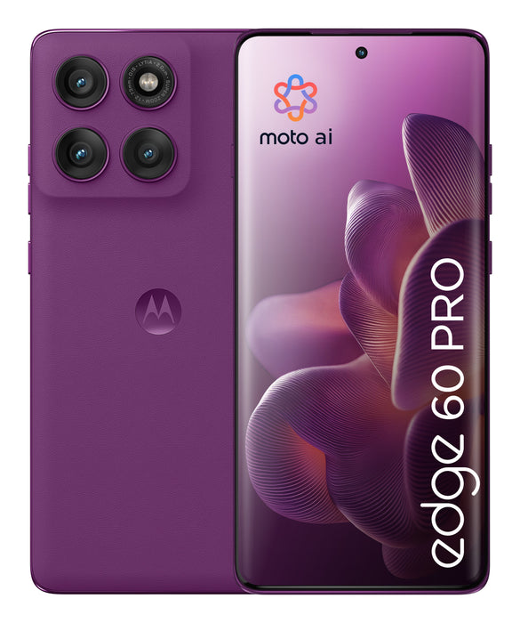 EAN 0840023288913 - Motorola edge 60 pro 16,9 cm (6.67") SIM doble Android 15 5G USB Tipo C 12 GB 512 GB 6000 mAh Púrpura imagen 2