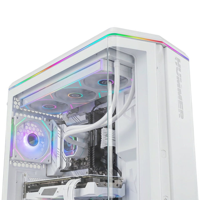 Caja Gaming Semitorre Nox Hummer Anvil Blanca