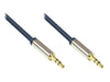 EAN 4014619718474 - Alcasa GC-M0040 cable de audio 1,5 m 3,5mm Azul imagen 1
