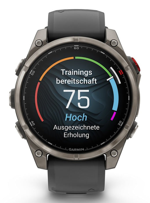 EAN 753759350949 - Garmin fēnix 8 Pro 3,56 cm (1.4") AMOLED 47 mm Digital 454 x 454 Pixeles Pantalla táctil Grafito, Titanio  imagen 8