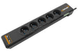 EAN 3700085612989 - Infosec S5 USB NEO Negro 5 salidas AC 230 V 1,5 m imagen 1
