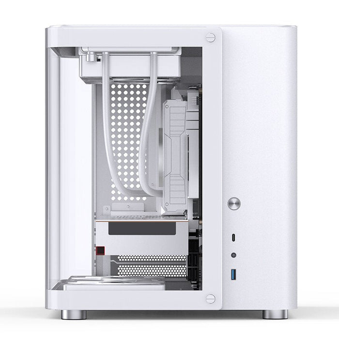 Jonsbo Tk-1 2.0 Micro-Atx Gehäuse, Temperojo Glass - Blanco