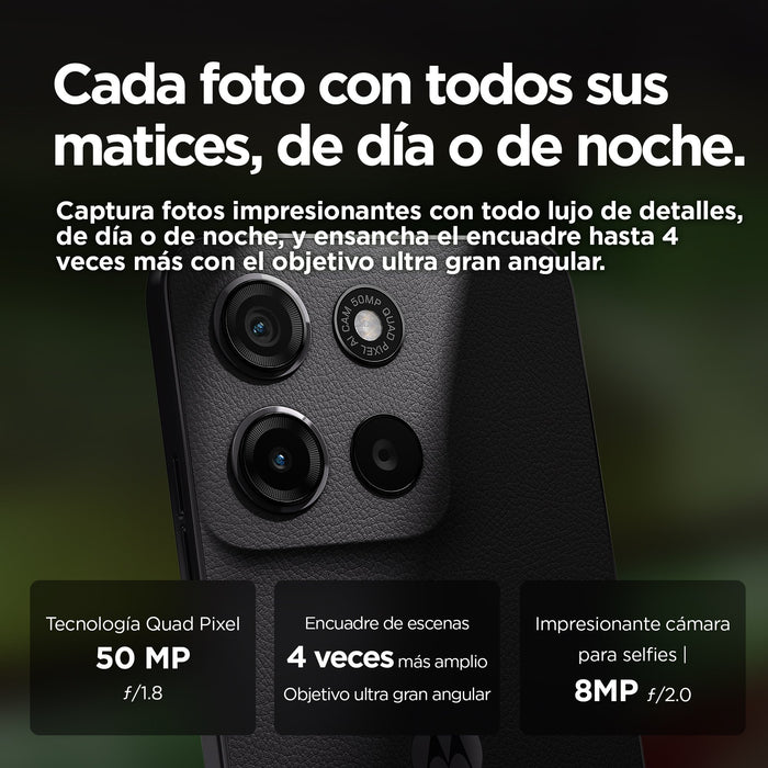 EAN 0840023280955 - Motorola moto g15 17,1 cm (6.72") SIM doble Android 15 4G USB Tipo C 4 GB 128 GB 5200 mAh Gris imagen 7