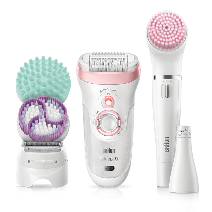 EAN 4210201222996 - Braun Silk-épil 9 81683682 depiladora 40 pinzas Blanco, Rosa imagen 2