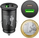 EAN 4040849595219 - Goobay 59521 cargador de dispositivo móvil Universal Negro Encendedor de cigarrillos Carga rápida Auto imagen 4