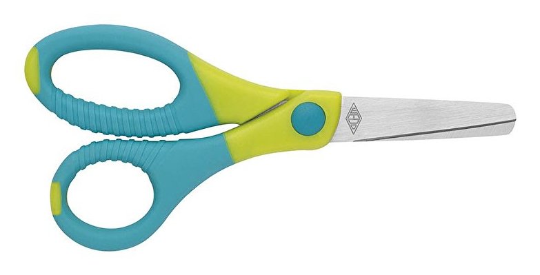 Wedo Schere Edelmahl Gripy 13cm A Sb-Karte