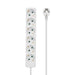 EAN 5715063049075 - Microconnect GRU0065WA base múltiple 5 m 6 salidas AC Blanco imagen 2