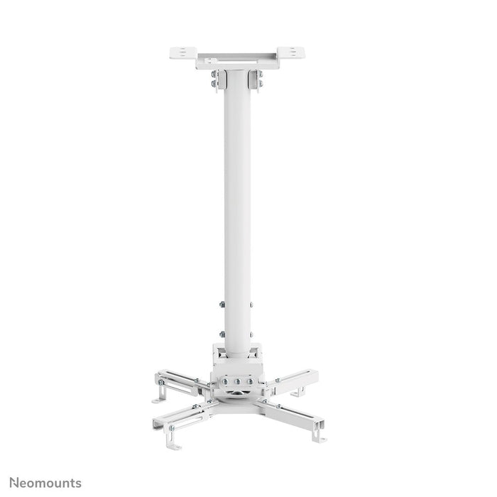 Neomounts Deckenhalter Projektor 35kg Voll Bew. Höv Blanco 60.5-90.5cm
