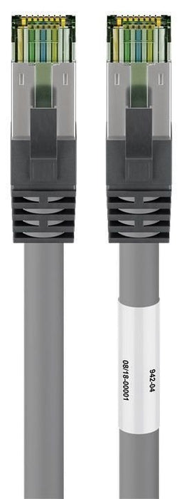 EAN 4040849551406 - Goobay 55140 cable de red Gris 7,5 m Cat8.1 S/FTP (S-STP) imagen 1