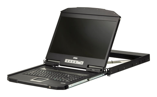 EAN 4710469344145 - ATEN CL3100NX consola de rack 47 cm (18.5") 1366 x 768 Pixeles Metal, Plástico Negro 1U imagen 1