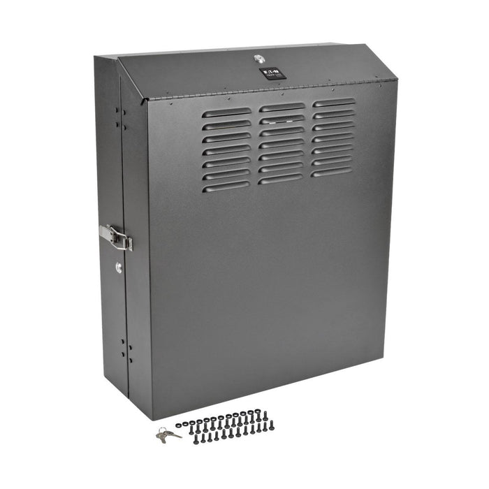 Smartrack 4u Low-Profile Vertical-Mountswitch-Depth Wall-Mount Rack Enclosure Cabinet