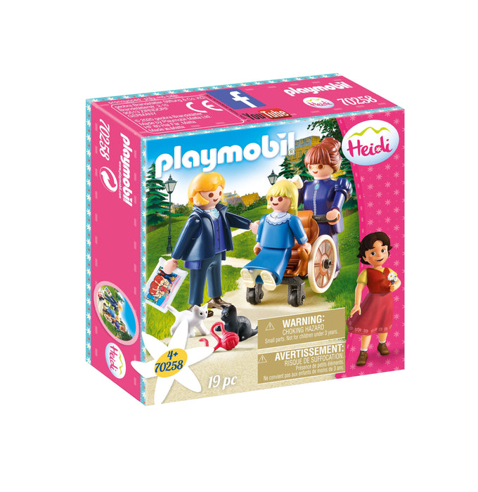 Playmobil 70258 Clara Con Su Padre Y Miss Rottenmeier