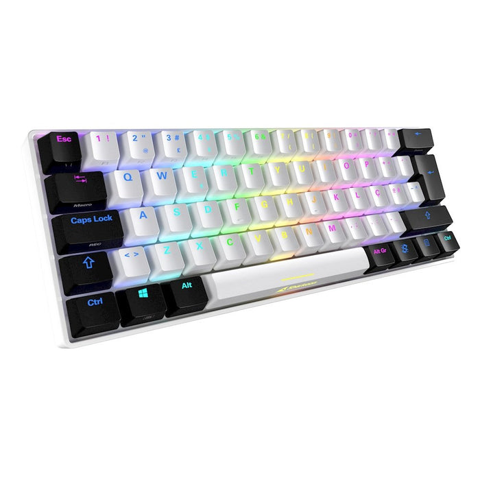 EAN 4044951033966 - Sharkoon SGK50 S4 teclado Juego USB QWERTY Español Blanco imagen 6