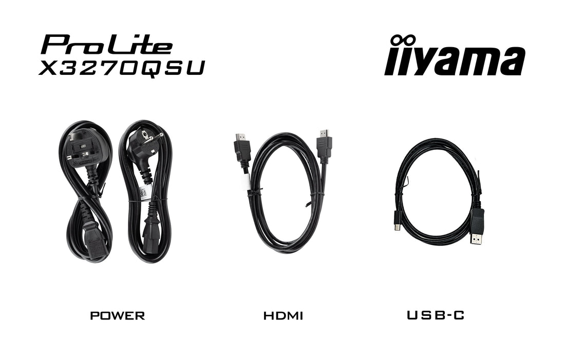 EAN 4948570123643 - iiyama ProLite X3270QSU-B1 pantalla para PC 80 cm (31.5") 2560 x 1440 Pixeles Wide Quad HD LED Negro imagen 14