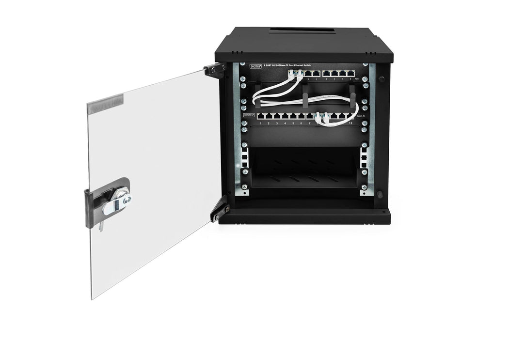 EAN 4016032493631 - Digitus DN-49101 armario rack 6U Bastidor de pared Negro imagen 3