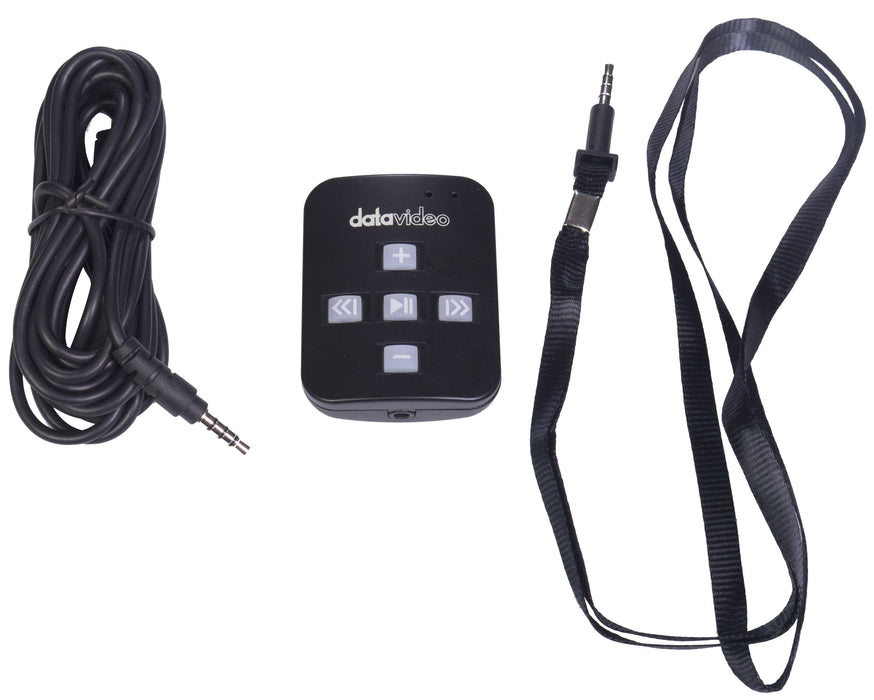 Datavideo Wr-500 Mando A Distancia Ir Inalámbrico Monitor Botones