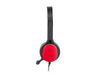 EAN 5901969411904 - uGo USL-1222 auricular y casco Auriculares Alámbrico Diadema Negro, Rojo imagen 1