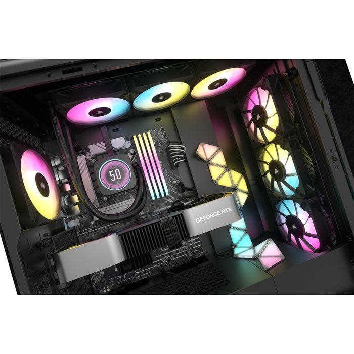 Refrigeración Líquida Corsair Cooling Hydro H150i Icue Elite Lcd Xt 360mm Cw-9060075-Ww