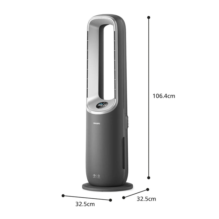 EAN 8720389019418 - Philips AMF870/15 purificador de aire 70 m² 46 dB 2200 W Plata, Gris imagen 11