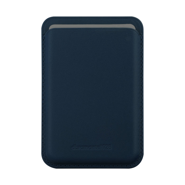 Dbramante1928 Billetera Para Teléfono Móvil / Tarjeta De Crédito Compatibilidad Con Magsafe Cuero De Grano Entero Azul