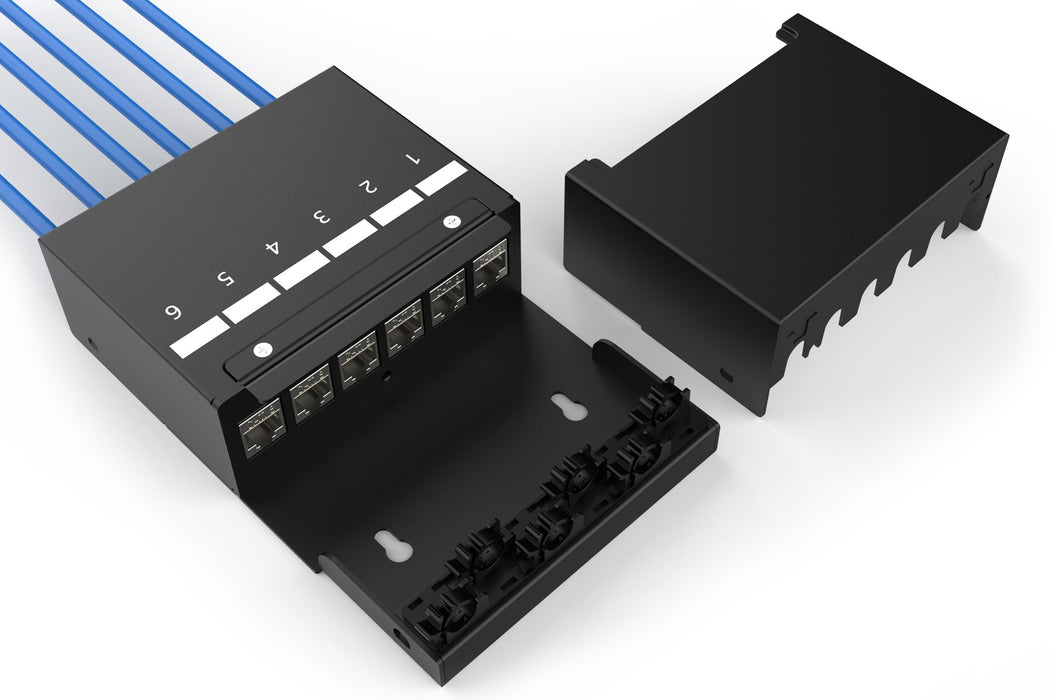 EAN 4016032497516 - Digitus DN-93708-6 caja de conexiones de red Negro imagen 5