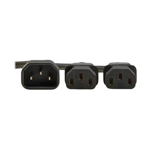 Eaton Tripp Lite Power Cable C14 To 2xc