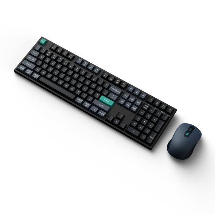EAN 4894979039606 - Keychron B36 + BM25 teclado Ratón incluido Universal USB + RF Wireless + Bluetooth QWERTY Inglés Negro imagen 2