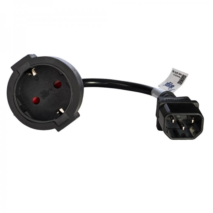 EAN 5901720134530 - Akyga AK-PC-10A cable de transmisión Negro 0,15 m CEE7/4 imagen 3