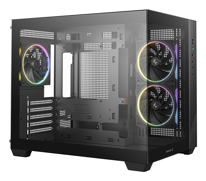Deepcool Cg330 3f (Negro, Panorama-Design) R-Cg330-Bkngm3-G