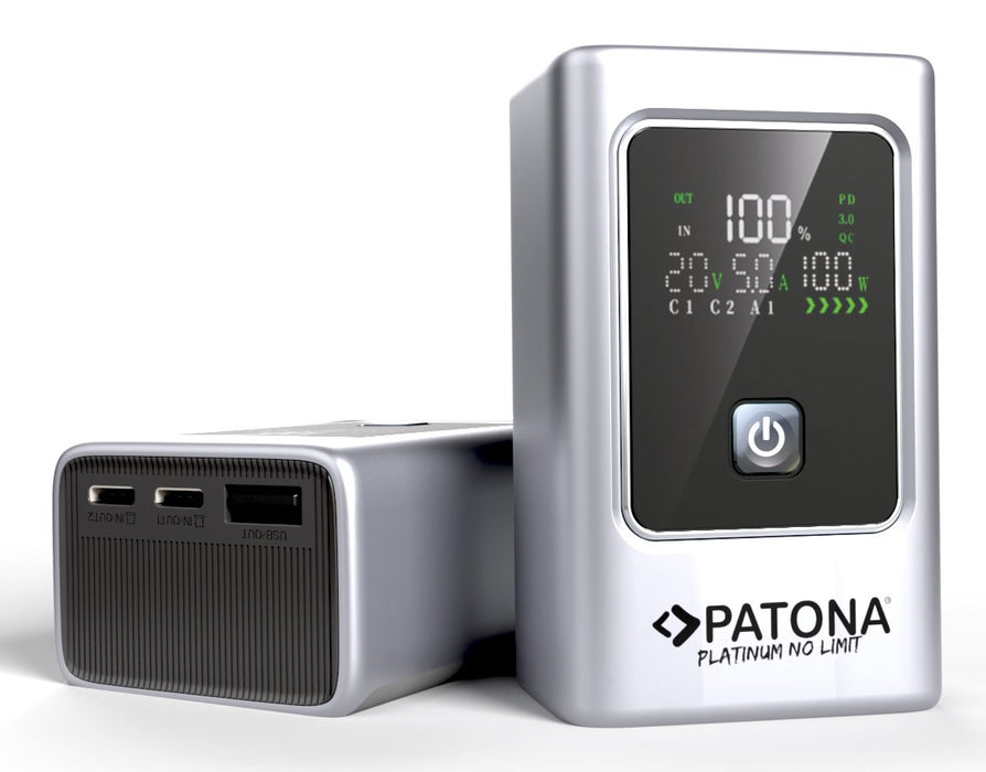 EAN 4055655252355 - PATONA 4238 batería externa Ión de litio 10000 mAh Plata imagen 1