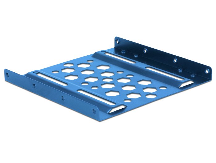 Marco De Instalación De Aluminio De Delock 2,5" A 3,5" Azul