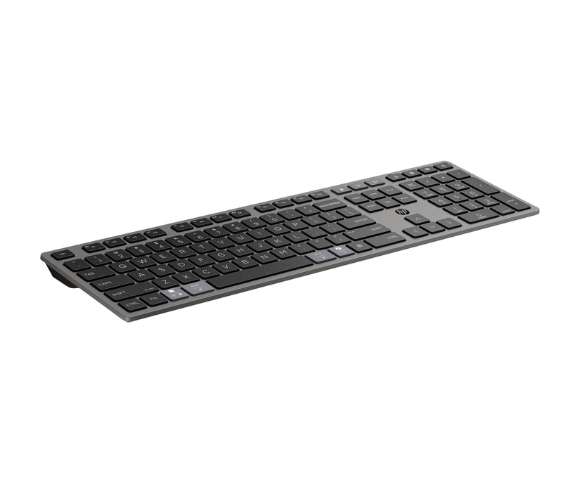 EAN 0198122141197 - HP 725 Multi-Device Rechargeable Wireless Keyboard teclado Hogar / Oficina RF Wireless + Bluetooth Negro imagen 2