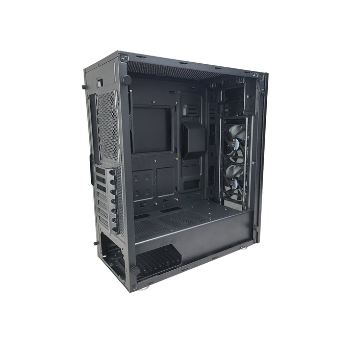 EAN 8809213768903 - Zalman Z1 Plus ATX Mid Tower PC Case Pre-installed 2 x 120mm blue LED fan in front 1 Midi Tower Negro imagen 8