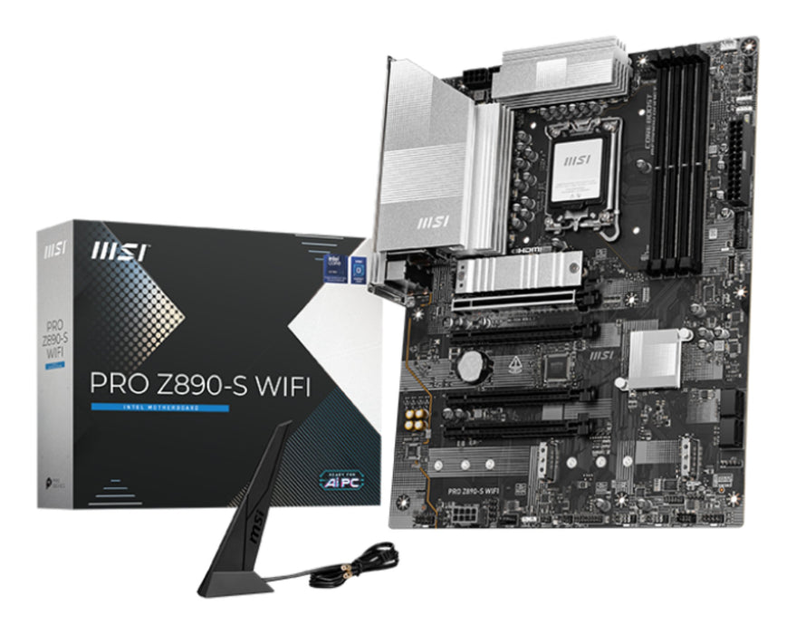 EAN 4711377269995 - MSI PRO Z890-S WIFI placa base Intel Z890 LGA 1851 (Socket V1) ATX imagen 1