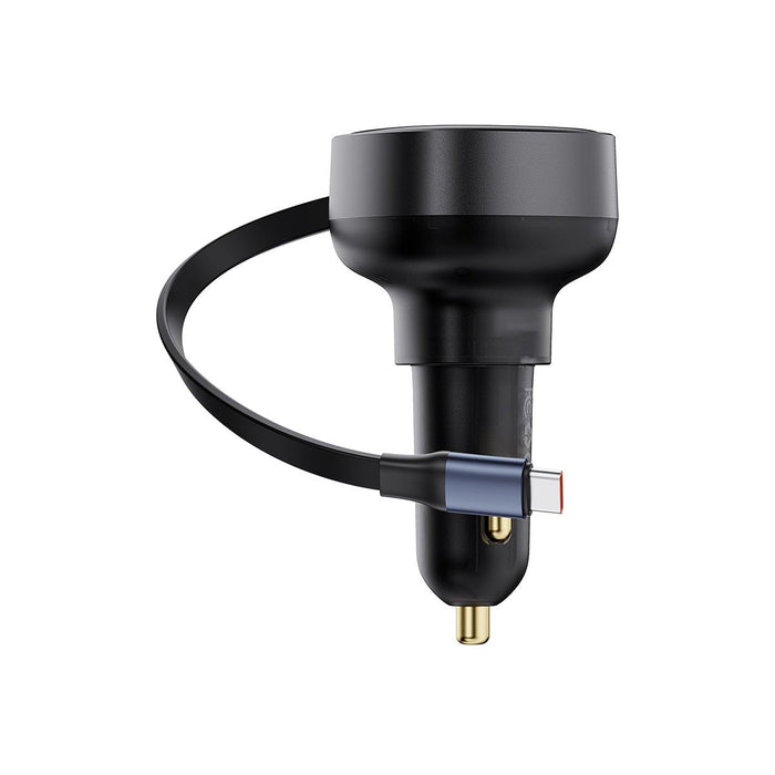 Ladowarka Samochodowa Baseus Enjoyment Pro Z Kablem Usb-C, 60w (Czarna)