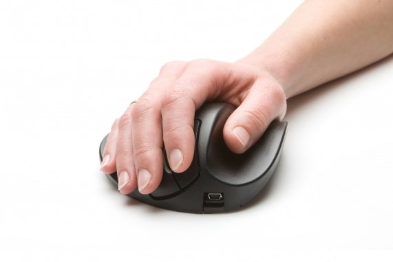 EAN 8717399994255 - BakkerElkhuizen HandShoeMouse ratón Oficina mano derecha RF inalámbrico Óptico 1000 DPI imagen 2