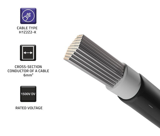 EAN 5901878538532 - Qoltec 53853 accesorio para montaje de panel solar Cable imagen 3
