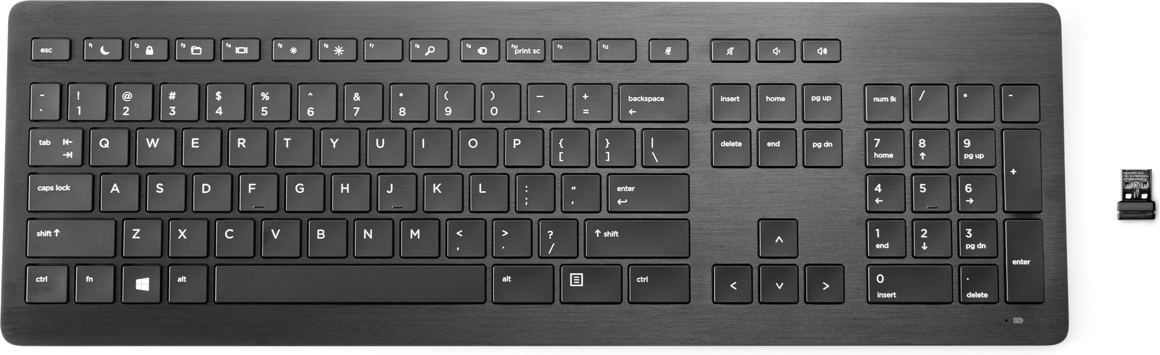 EAN 190780984116 - HP Wireless Premium Keyboard teclado Hogar RF inalámbrico Negro imagen 1