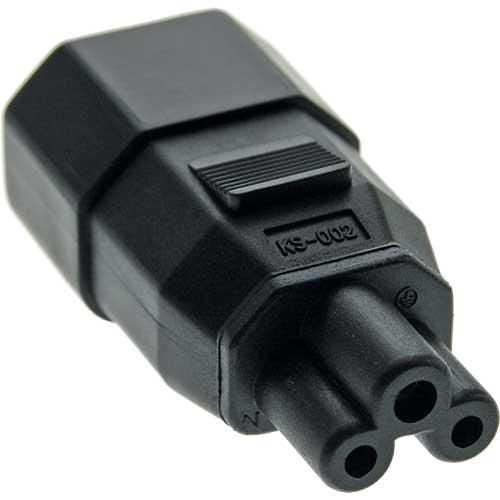 EAN 4032528013411 - Microconnect PEA0408 cambiador de género para cable C14 C5 Negro imagen 1