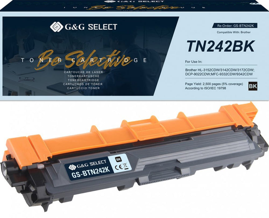 G&G Select Toner Compatible Con Brother Tn-242bk