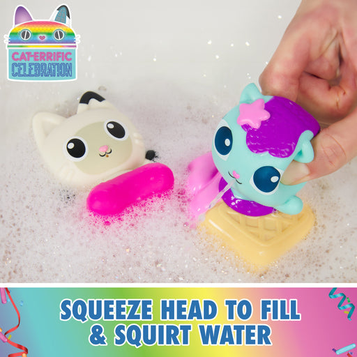 EAN 0681147011687 - Gabby's Dollhouse Gabby Cat Bath Squirters Juguete con chorro de baño Multicolor imagen 2