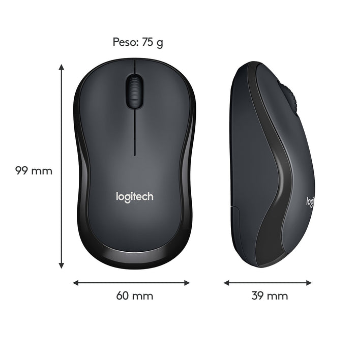 EAN 5099206066199 - Logitech M220 Silent ratón Oficina Ambidextro RF inalámbrico Óptico 1000 DPI imagen 13