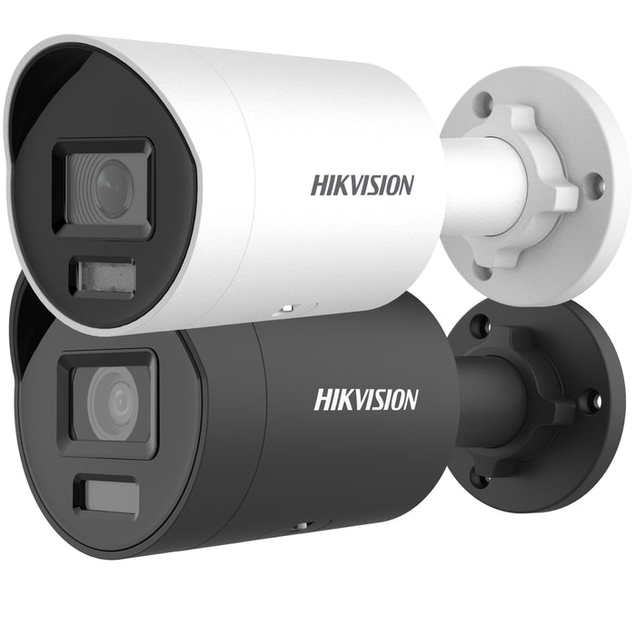 Hikvision Ds-2cd2066g2h-Iu(2.8mm)/Negro 6 Mp Cámara De Red Fija Mini Bullet Powered By Darkfighter