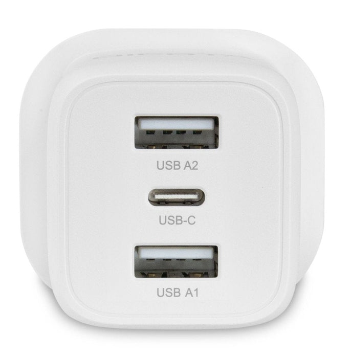 Dicota Fuente De Alimentación - Compacto, Laptop - 32 Watt - 3 A - 3 Tomas De Salida (Usb-C, 2 X Usb)